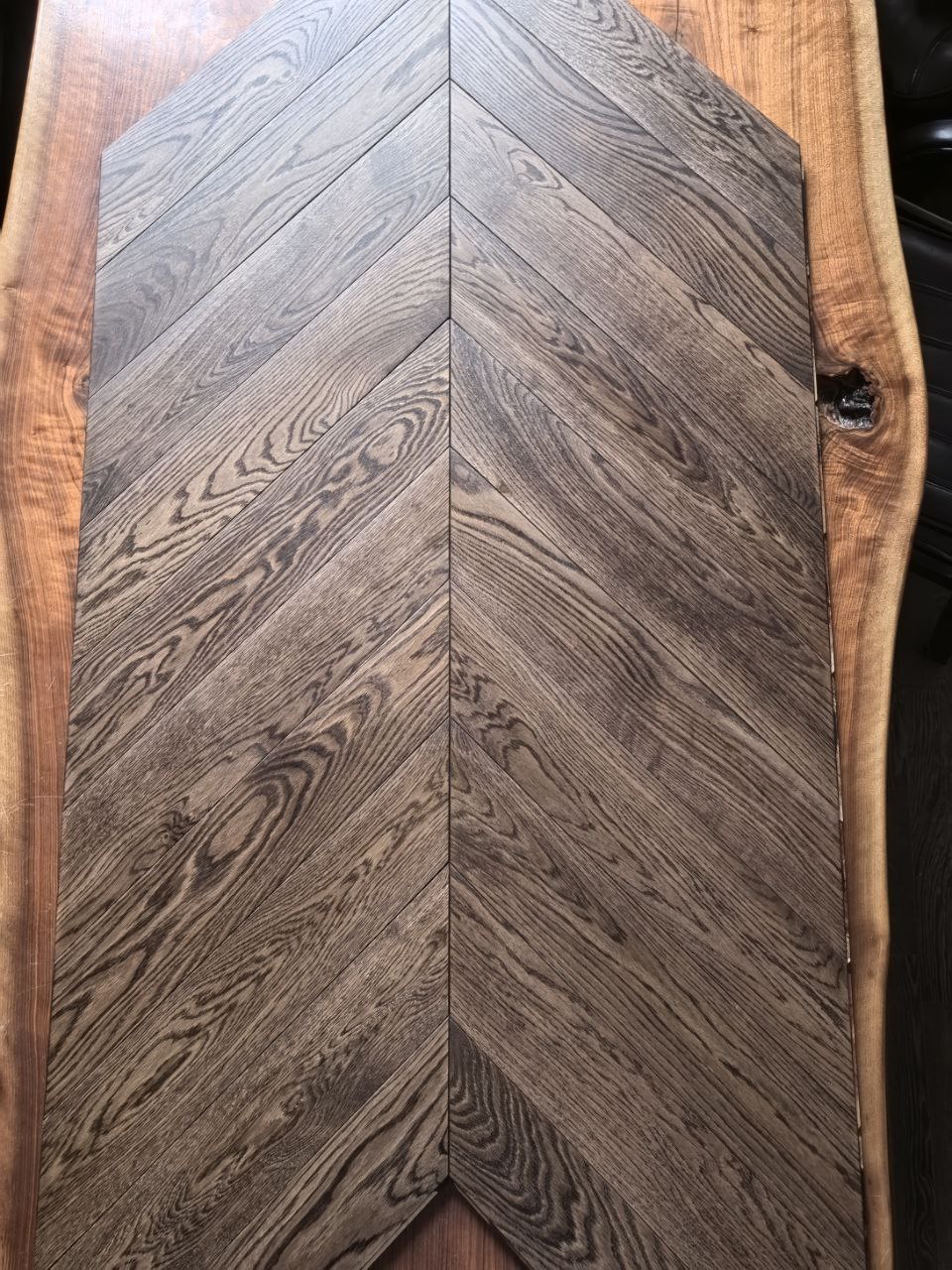 Инженерная доска Eparket Дуб Black Coffee рустик лак французская елка 640×120×15